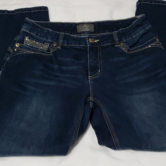CHICO'S So Lifting Jeans Sz 0 30x26 Dark Wash EUC - Picture 3 of 16